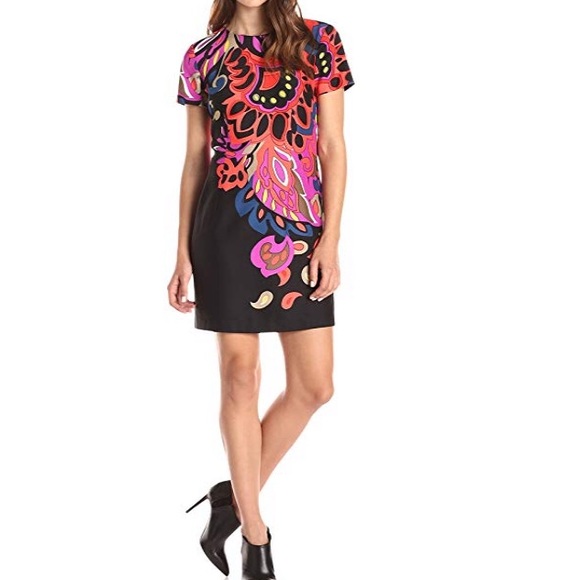 Trina Turk Natasha Point Bonita Paisley Dress - Picture 3 of 3